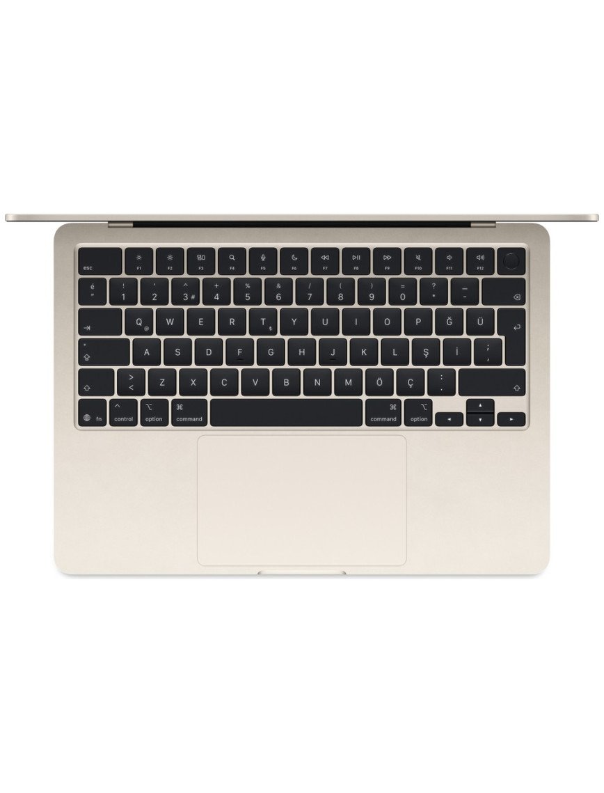 Apple MacBook Air M4 16GB 512GB SSD macOS 13" Taşınabilir Bilgisayar Yıldız Işığı MW103TU/A